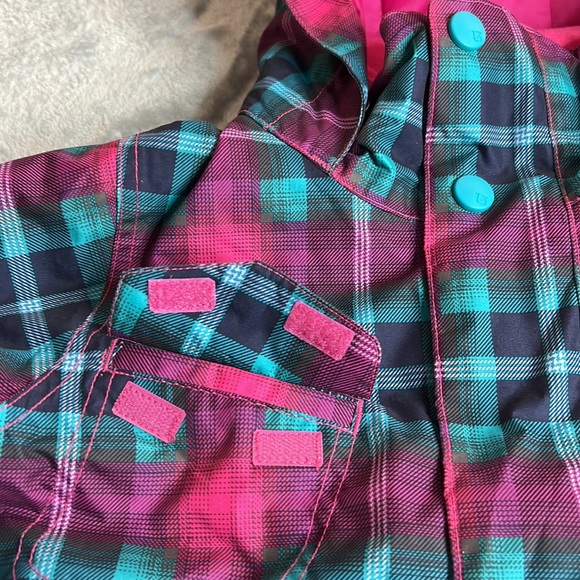 🎯NWOT Burton Twist Bomber Jacket Coat Girls Size Large - Picture 6 of 16